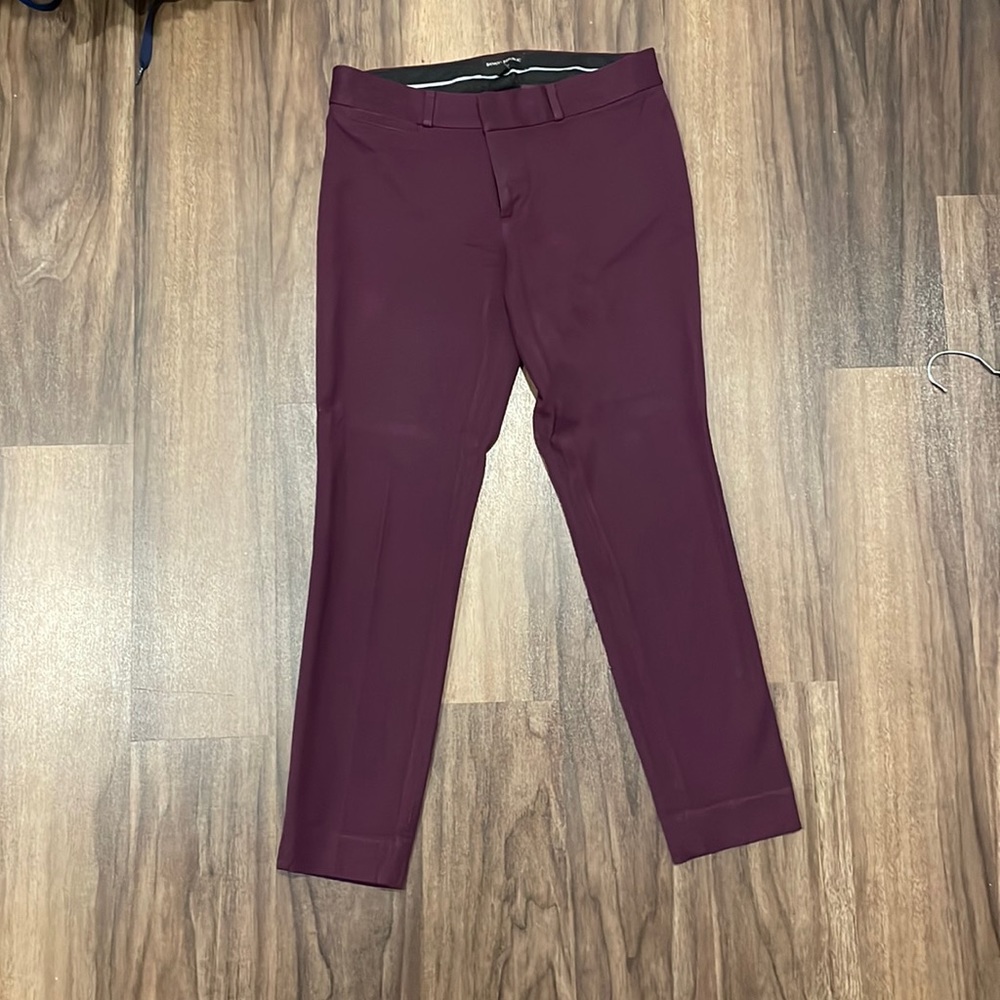 Purple Sloan Fit Ankle Pants from Banana Republic (6)